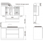 老板 ROBAM CXW-260-77H1S 80cm 18cm超薄壁掛式抽油煙機